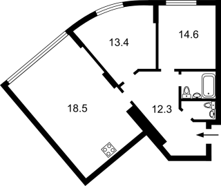 Квартира Q-4400, Воскресенська, 2а корпус 2, Київ - Фото 3